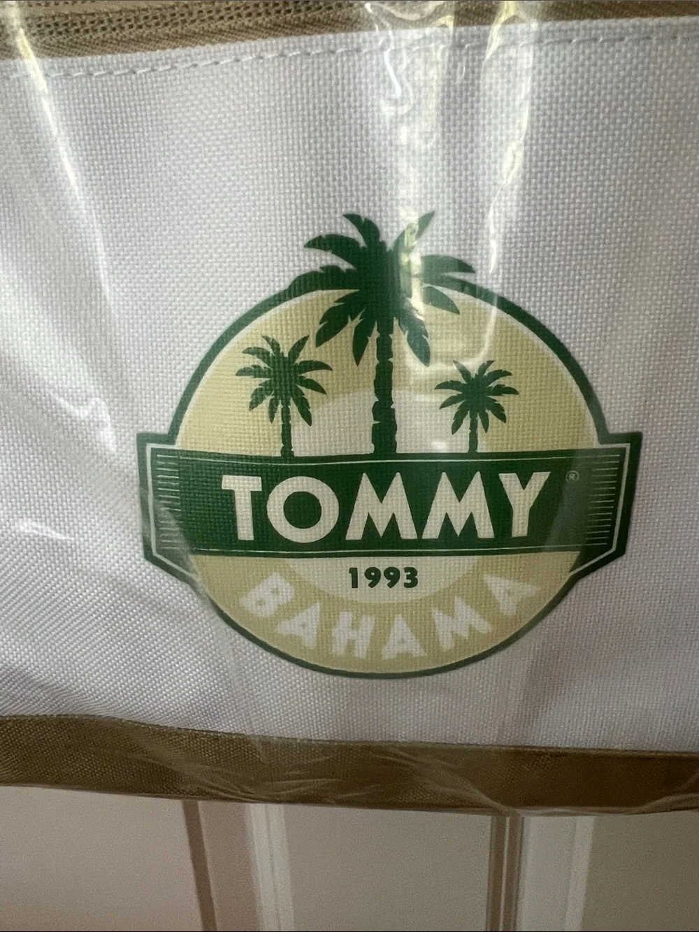 Tommy Bahama Cooler Backpack New 4 Zipper Areas and bottle opener attached